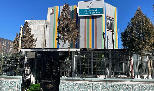Adıyaman Belediyesi kente yeni bir etüt ve kurs merkezi kazandırıyor