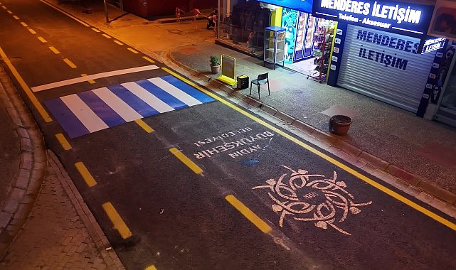 Aydın Büyükşehir Belediyesi, Cumhuriyet Caddesi’ni yeniledi