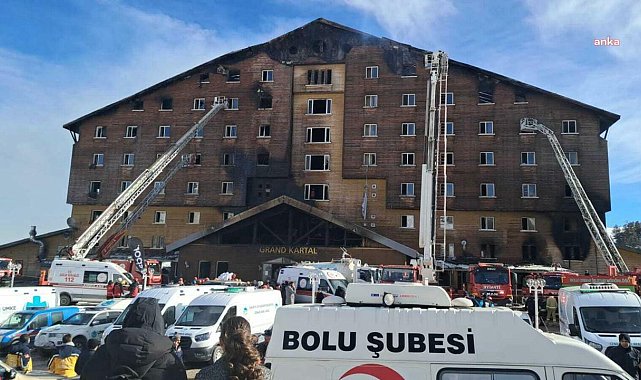 Bolu Grand Kartal Oteli yangın faciasıyla ilgili bilirkişi ön raporu tamamlandı: Yangın restoranda elektrikli endüstriyel tip ızgaradan başladı