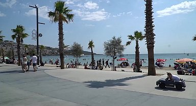 Büyükçekmece'de araç trafiğine kapalı alanları kullanan motokuryelere 2 bin 953 TL ceza kesilecek