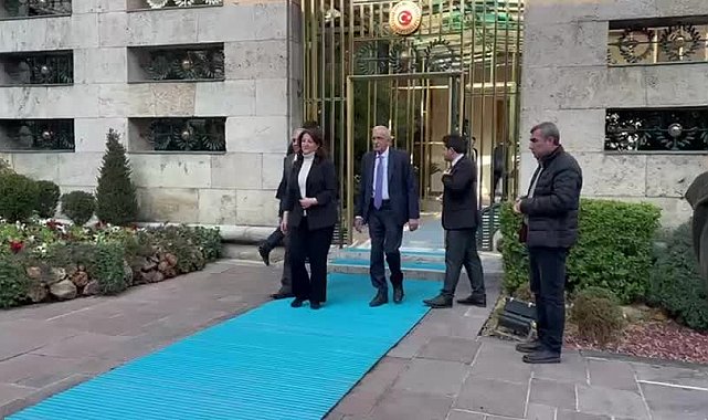 DEM Partililerin TBMM Başkanı Kurtulmuş ile görüştü…