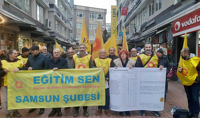 Eğitim Sen Samsun Şube Başkanı Yavuz: