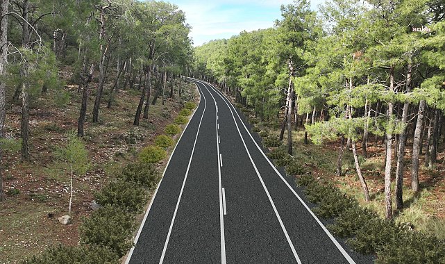 Fethiye-Ölüdeniz yolu yenileniyor