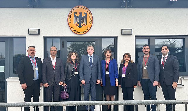 Karabağlar Avrupa Birliği Komisyonu’ndan Almanya Başkonsolosluğu’na ziyaret