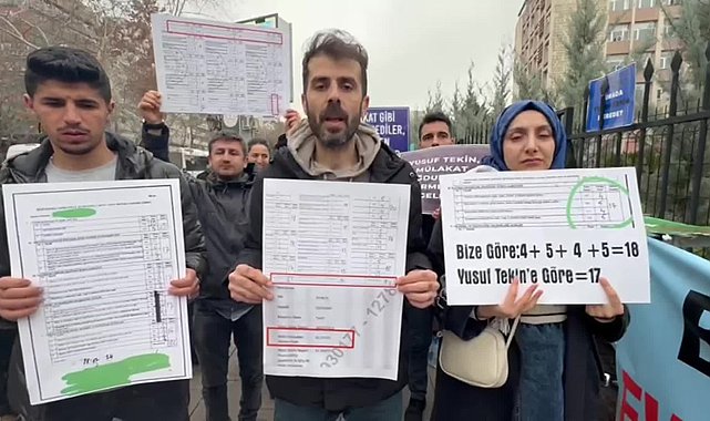 MEB önünde eyleme devam eden