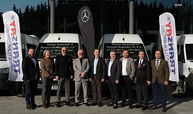 Mercedes-Benz’den Transay Taşımacılık’a 131 adet Mercedes-Benz Sprinter teslimatı