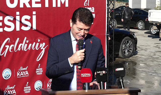 Ortahisar Belediyesi, 'Mama Üretim Tesisi'ni hizmete açtı
