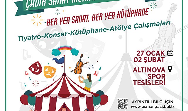 Osmangazi Belediyesi'nden çocuklar için Yarıyıl Şenliği