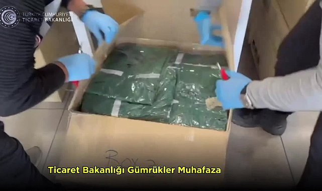 Ticaret Bakanlığı: Gümrükler Muhafaza Ekiplerinin operasyonlarında, 226 milyon 980 bin Türk lirası değerinde uyuşturucu madde ele geçirildi