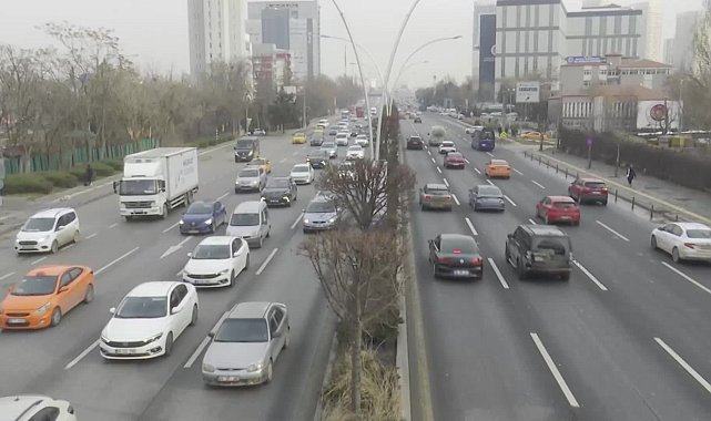 Yarıyıl tatilinin ilk haftasında Ankara'da trafik yoğunluğu azaldı