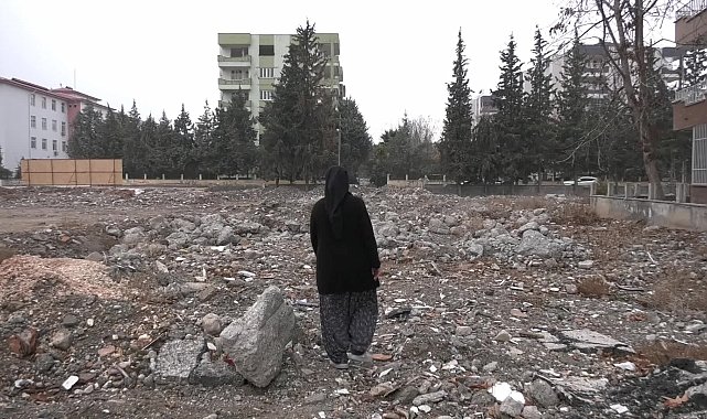Adıyaman'da depremzede kadınlardan
