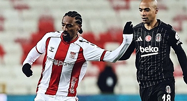 Beşiktaş, Sivasspor'u 2-0 mağlup etti