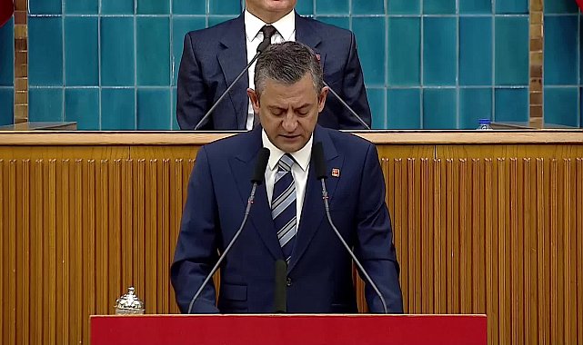 CHP grup toplantısı... Özgür Özel: