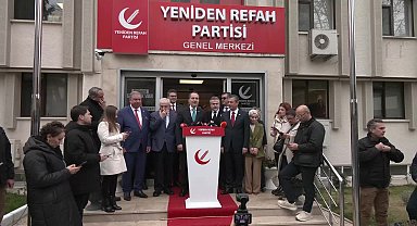 Özgür Özel Yeniden Refah Partisi'ni ziyaret etti...