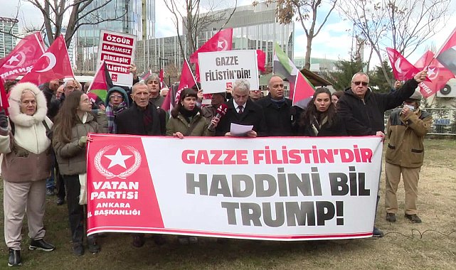 Vatan Partisi Genel Başkan Yardımcısı Reyhan: İsrail, kendi gücüyle ele geçiremediği Gazze'yi, ABD eliyle topraklarına katmaya çalışmaktadır