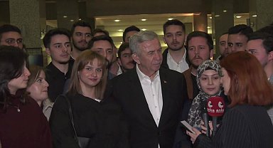 ABB Başkanı Mansur Yavaş: 