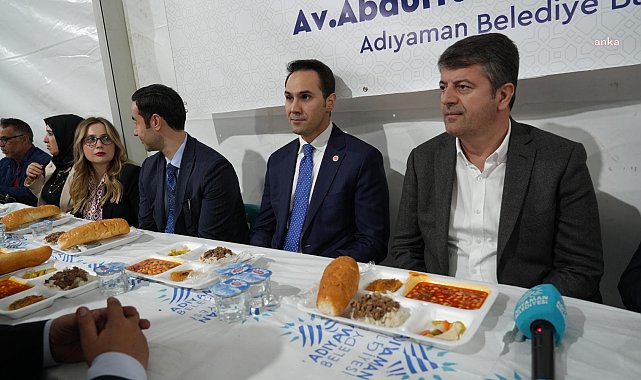 Adıyaman Belediye Başkanı Tutdere, DYP Genel Başkanı Küpeli'yi iftarda ağırladı
