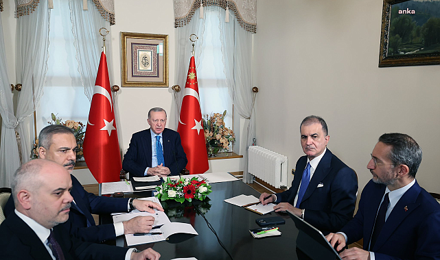 Cumhurbaşkanı Erdoğan, Çevrimiçi Liderler Toplantısı'na katıldı