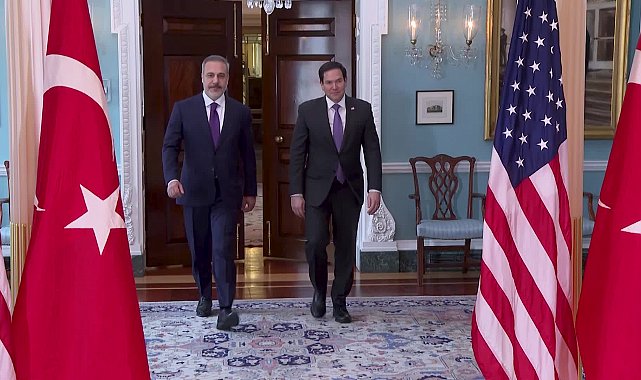 Dışişleri Bakanı Fidan ABD’li mevkidaşı Rubio ile görüştü