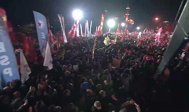 Ekrem İmamoğlu'na gözaltı.... Özgür Özel Saraçhane’den seslendi:
