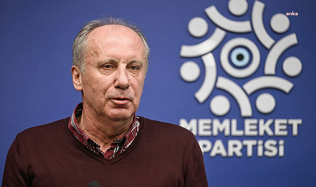 Memleket Partisi Genel Başkanı İnce: