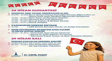 23 Nisan’da çocuk neşesi, İzmir’i saracak