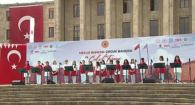 23 Nisan Milli Egemenlik ve Çocuk Bayramı kutlamaları TBMM'de 