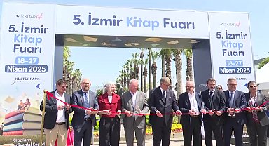5. İzmir Kitap Fuarı, Kültürpark’ta kapılarını açtı… Cemil Tugay: “Bu ülkeyi karanlıktan ellerinde meşale gibi kitap taşıyan gençler çıkaracak”