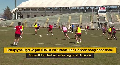 ABB FOMGET’ten Başkentli futbolseverlere çağrı: “Şampiyonluk yolunda bizi yalnız bırakmayın”