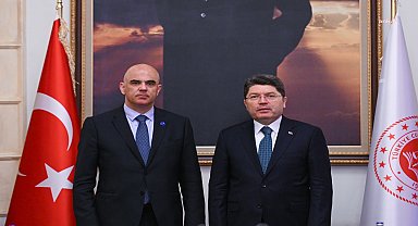 Adalet Bakanı Tunç, Avrupa Konseyi Genel Sekreteri Berset ile bir araya geldi