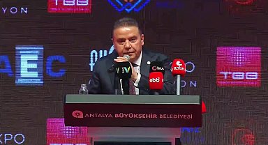 Antalya Şehircilik ve Teknolojileri Fuarı... Muhittin Böcek: 