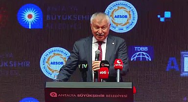 Antalya Şehircilik ve Teknolojileri Fuarı... Zeydan Karalar: 