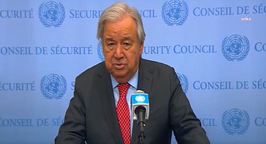 Antonio Guterres'ten İstanbul depremine ilişkin: 
