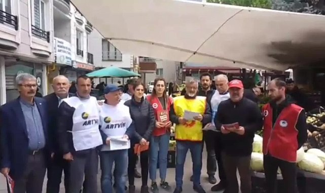 Artvin Demokrasi Platformu'ndan 1 Mayıs çağrısı: Kol kola, omuz omuza alanlardayız