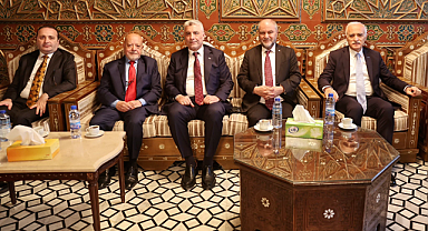 Bakan Bolat'tan Şam çıkarması: “Ticaret ve yeniden inşa masada”