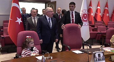 Bakan Güler, 23 Nisan Ulusal Egemenlik ve Çocuk Bayramı dolayısıyla şehit ve gazi çocukları ile bir araya geldi