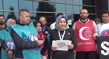 Bilecik’te beş sağlık sendikasından şiddete tepki: Sağlık çalışanlarının çalışma ortamları güvenli hale getirilmelidir