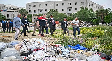 Bornova Belediyesi Işıkkent Ayakkabıcılar Sitesi’ndeki sanayi atıklarını toplayacak