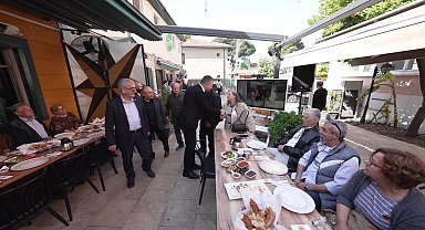 Buca Belediye Başkanı Görkem Duman 68’liler Platformu ile buluştu