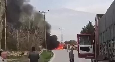 Burdur'da 2 otomobilin çarpıştığı kazada 1 kişi öldü, 4 kişi yaralandı