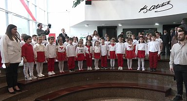 Çankaya Belediye Başkanı Güner, 23 Nisan dolayısıyla düzenlenen 