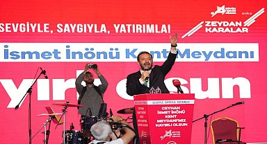 Ceyhan'da İsmet İnönü Kent Meydanı açıldı