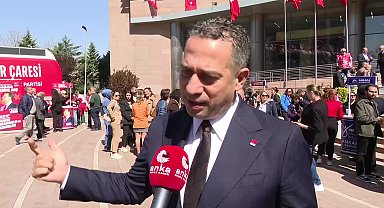 CHP Genel Merkezi’nde imza kampanyası… Ali Mahir Başarır: “Türkiye’de iki fiili durum var. Bir: Darbe ve cunta zihniyeti. İki: Burası, halk iradesi