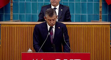 CHP grup toplantısı... Özgür Özel'den Cumhurbaşkanı Erdoğan'a: 