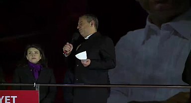CHP'nin Başakşehir Mitingi... Özgür Özel, Kanal İstanbul için referandum önerdi: