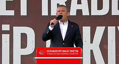 CHP'nin “Millet İradesine Sahip Çıkıyor” mitingi... Özgür Özel:
