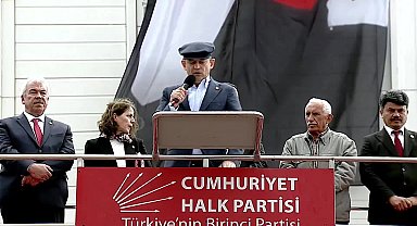 CHP'nin “Millet İradesine Sahip Çıkıyor” mitingi... Özgür Özel: 