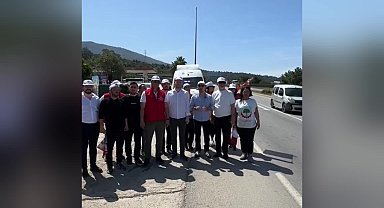 CHP PM Üyesi Alkım Denizaslanı, KYK yurtlarından çıkarıldığını iddia ettiği öğrenciler için Bodrum’dan yürüyüş başlattı