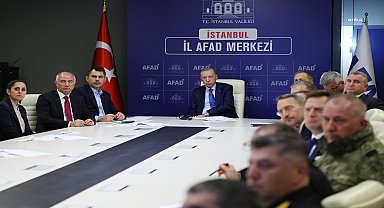 Cumhurbaşkanı Erdoğan: Depremin hissedildiği şehirlerimizde elhamdülillah sıkıntılı bir durum gözükmemektedir  