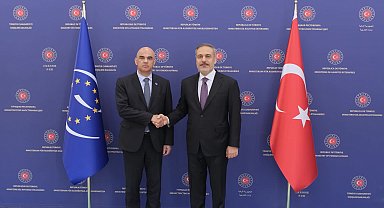 Dışişleri Bakanı Fidan, Avrupa Konseyi Genel Sekreteri Berset ile bir araya geldi